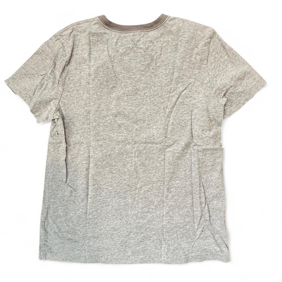 Tommy Hilfiger quiet luxury 100% cotton men gray shirt t-shirt minimalist - Picture 3 of 5